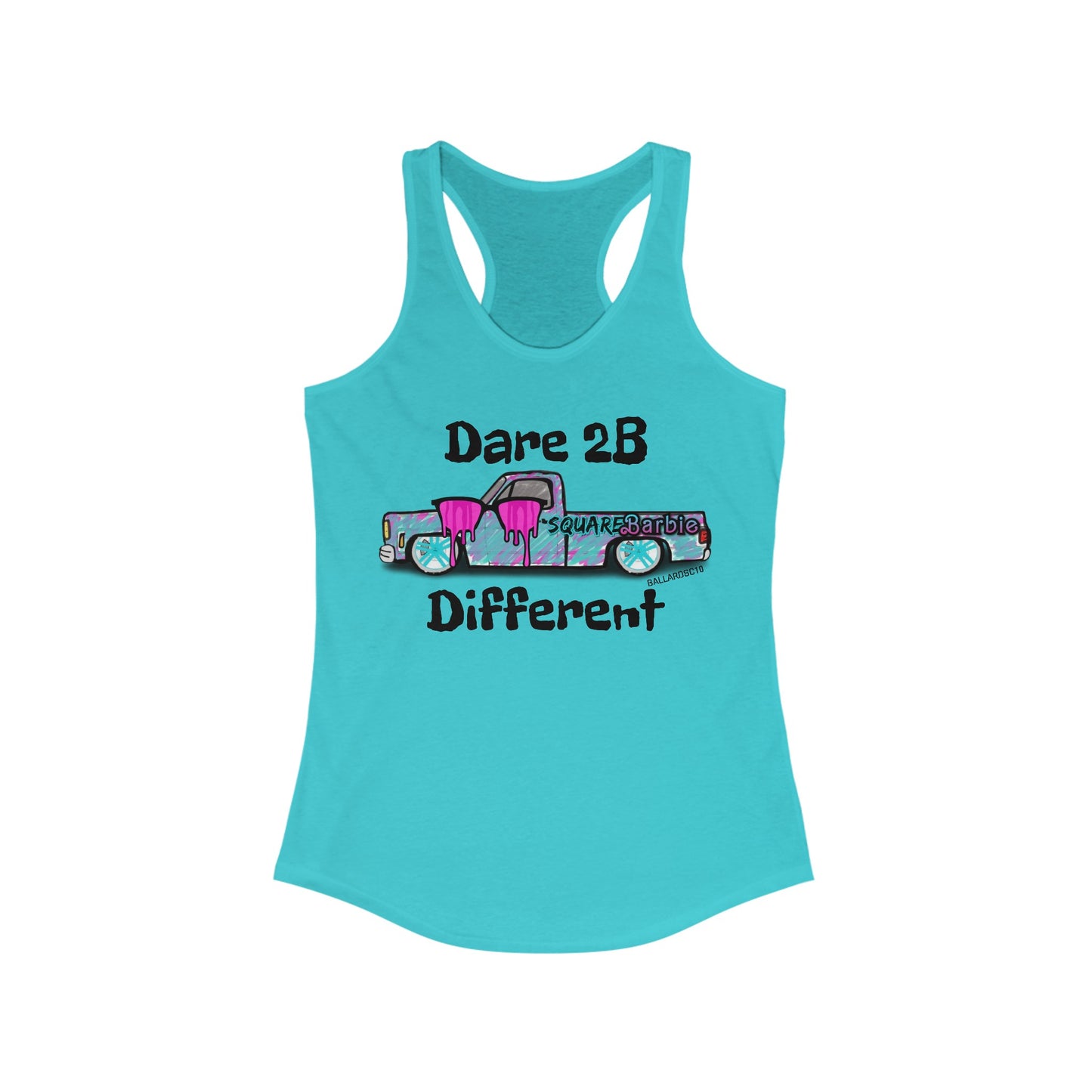 SQUAREBARBIE Women's Racerback Tank