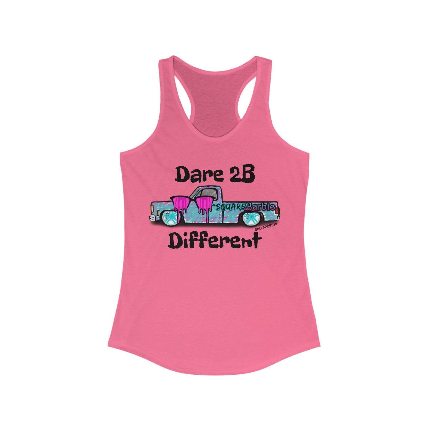 SQUAREBARBIE Women's Racerback Tank