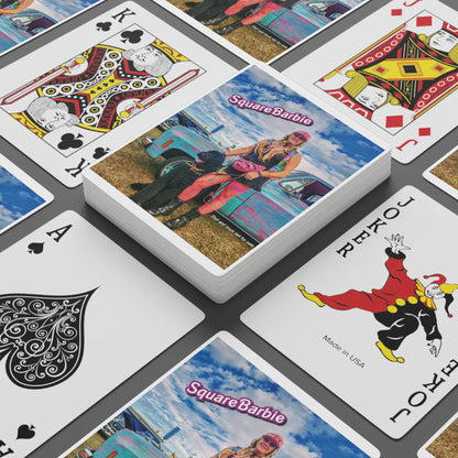 SQUAREBARBIE Custom Collective Playing Cards