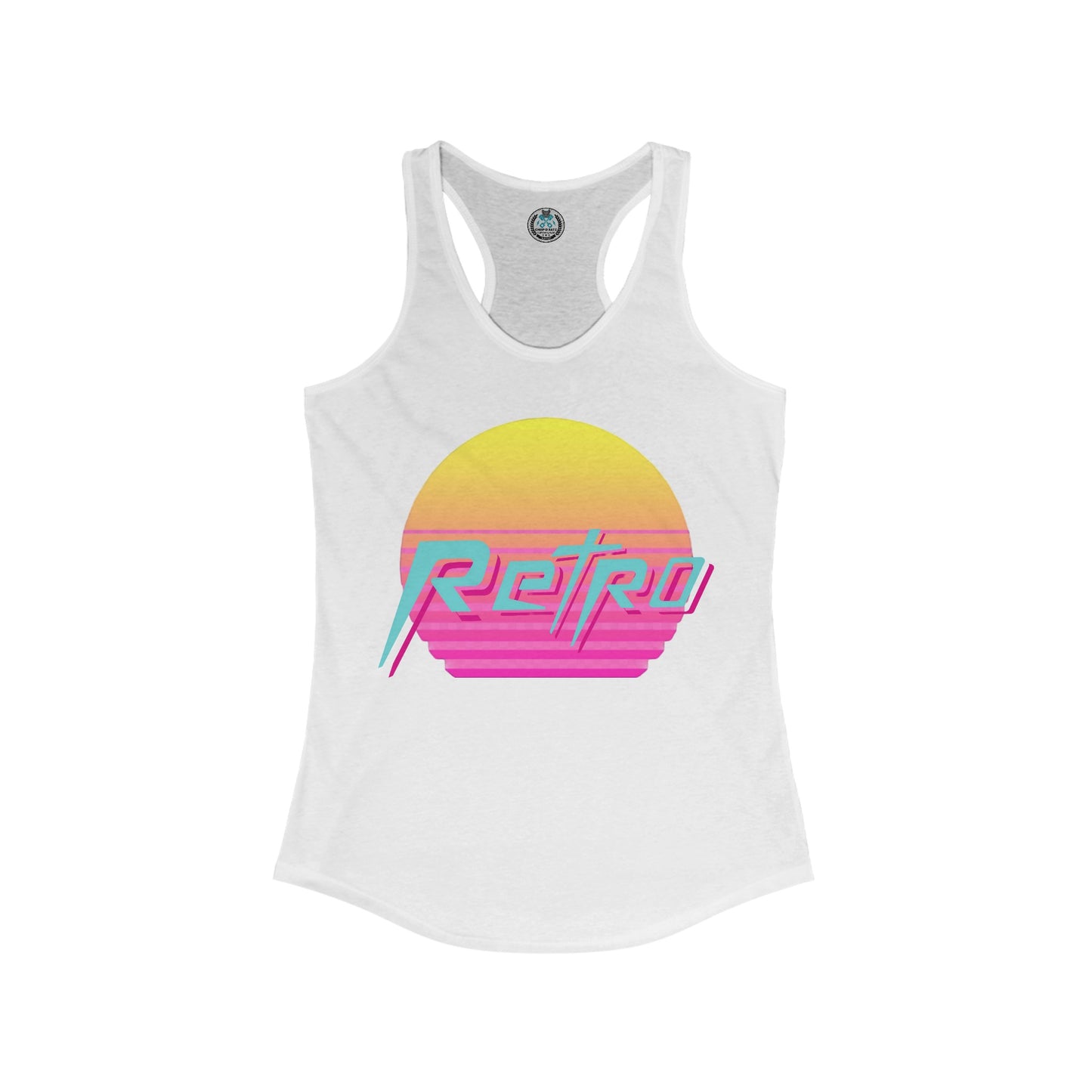 RETRO VIBES Women's Racerback Tank Top