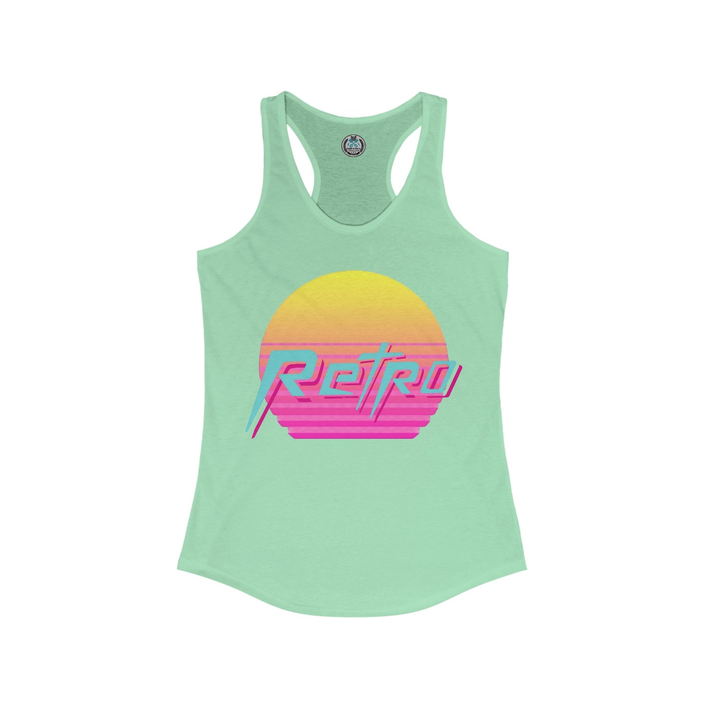 RETRO VIBES Women's Racerback Tank Top