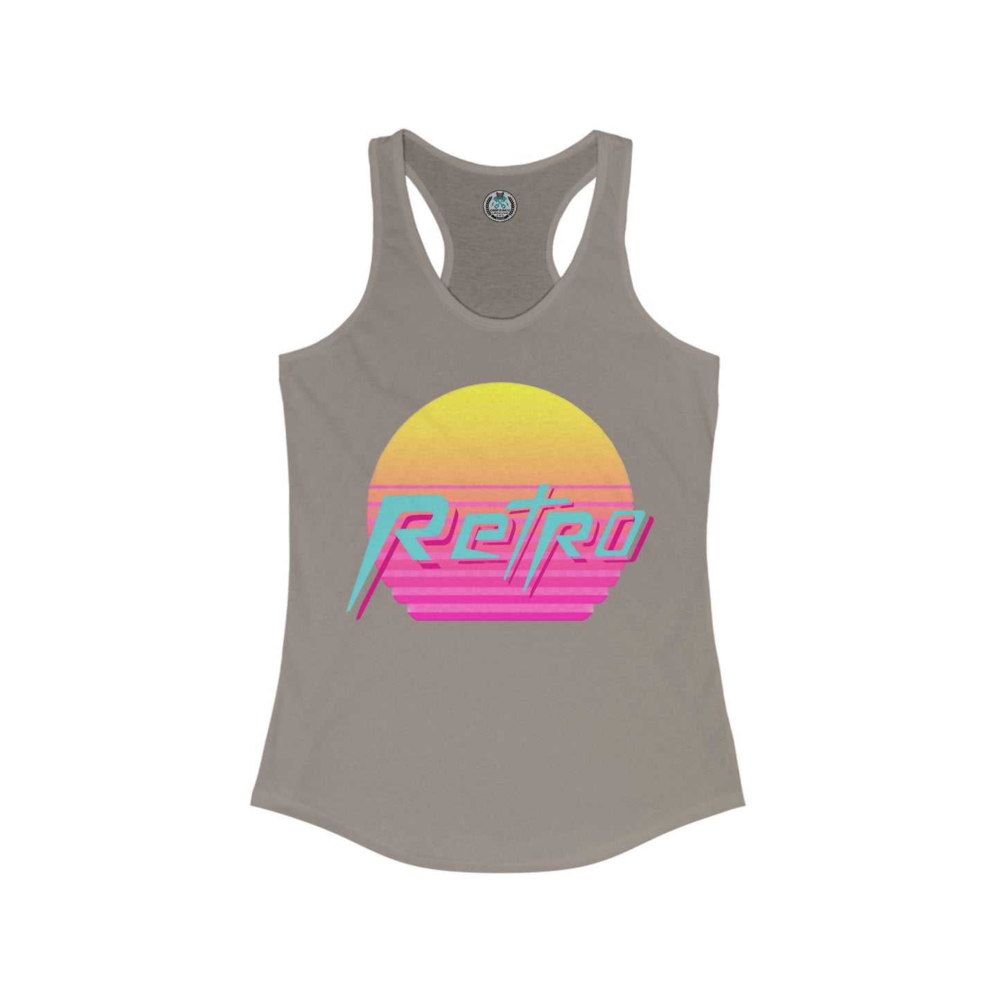 RETRO VIBES Women's Racerback Tank Top