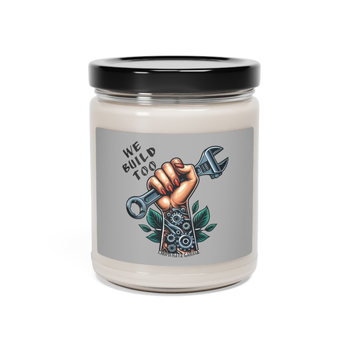 WE BUILD TOO Women Power Scented Soy Candle, 9oz