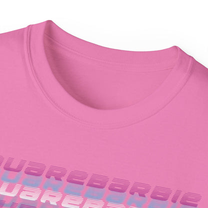 SQUAREBARBIE RETRO VIBEZ Unisex Ultra Soft Fit Cotton Tee