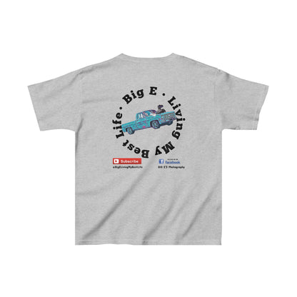 BIG E LIVING MY BEST LIFE Kids Youth Cotton T-Shirt