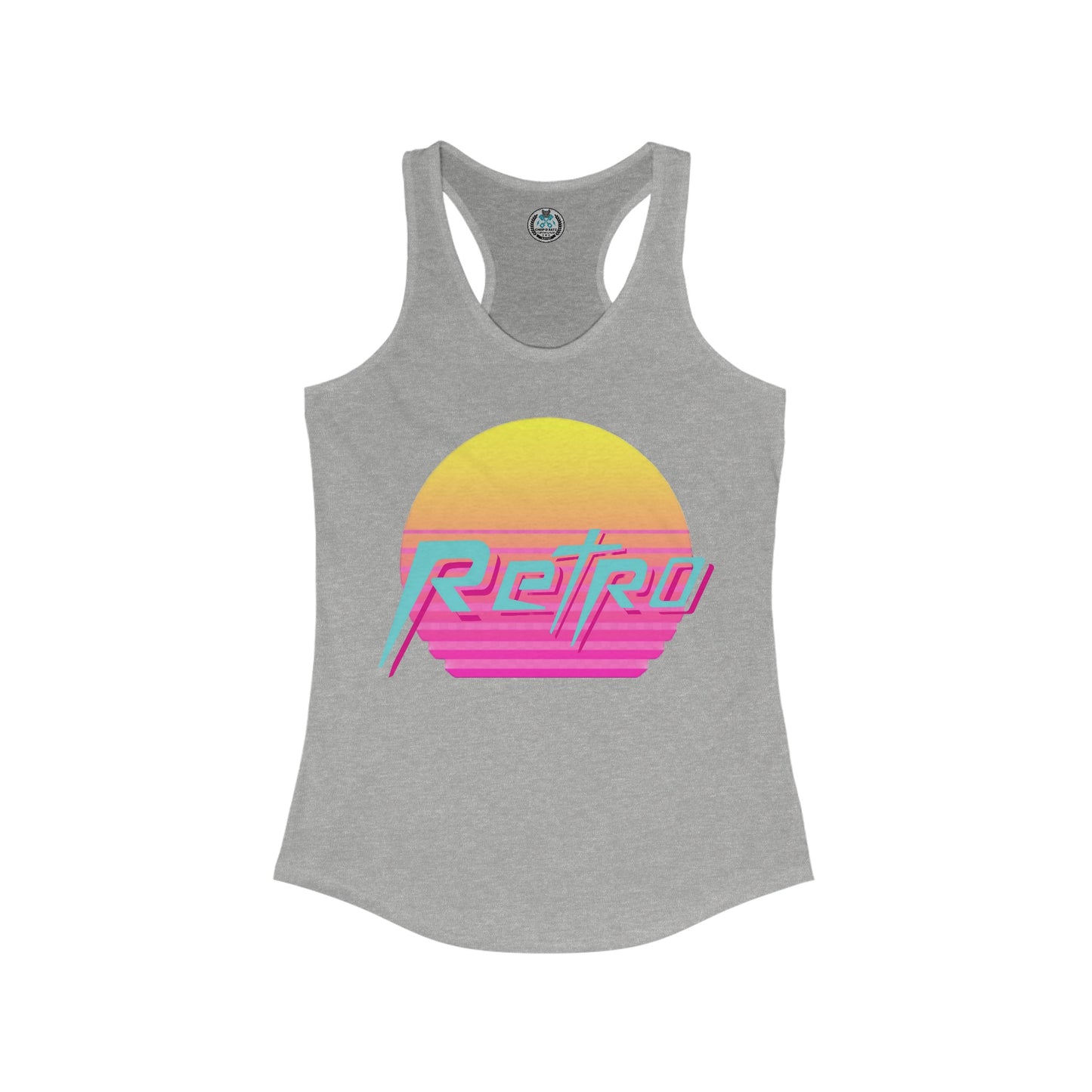 RETRO VIBES Women's Racerback Tank Top