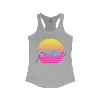 RETRO VIBES Women's Racerback Tank Top