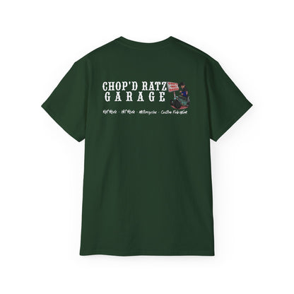 The OG ChopD Ratz Garage Unisex Short Sleeve Shirt