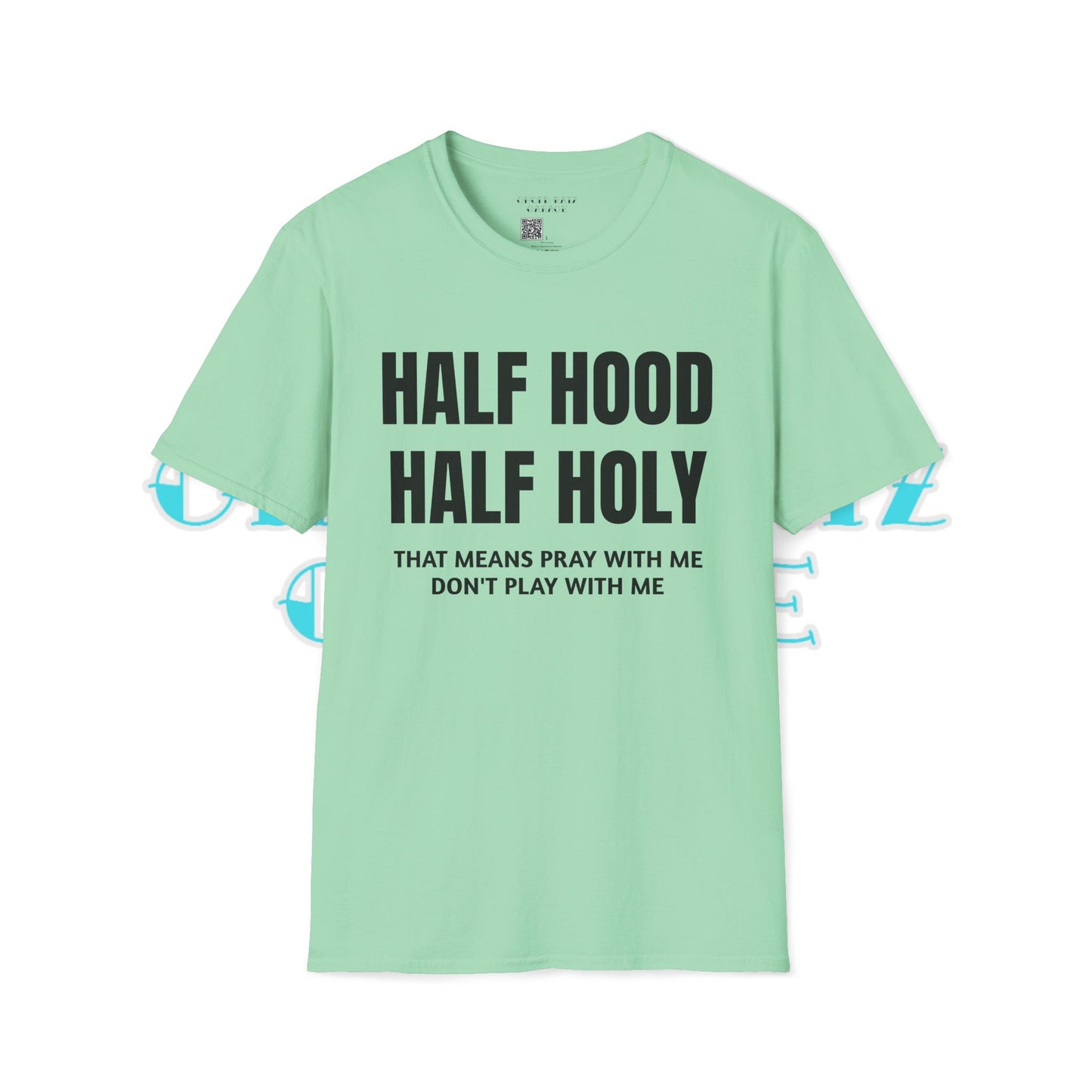 HALF HOOD HALF HOLY Unisex T-Shirt SALE