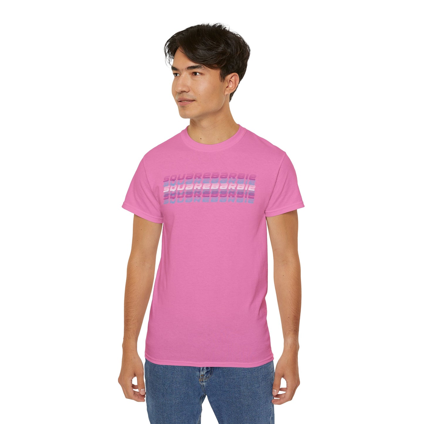 SQUAREBARBIE RETRO VIBEZ Unisex Ultra Soft Fit Cotton Tee