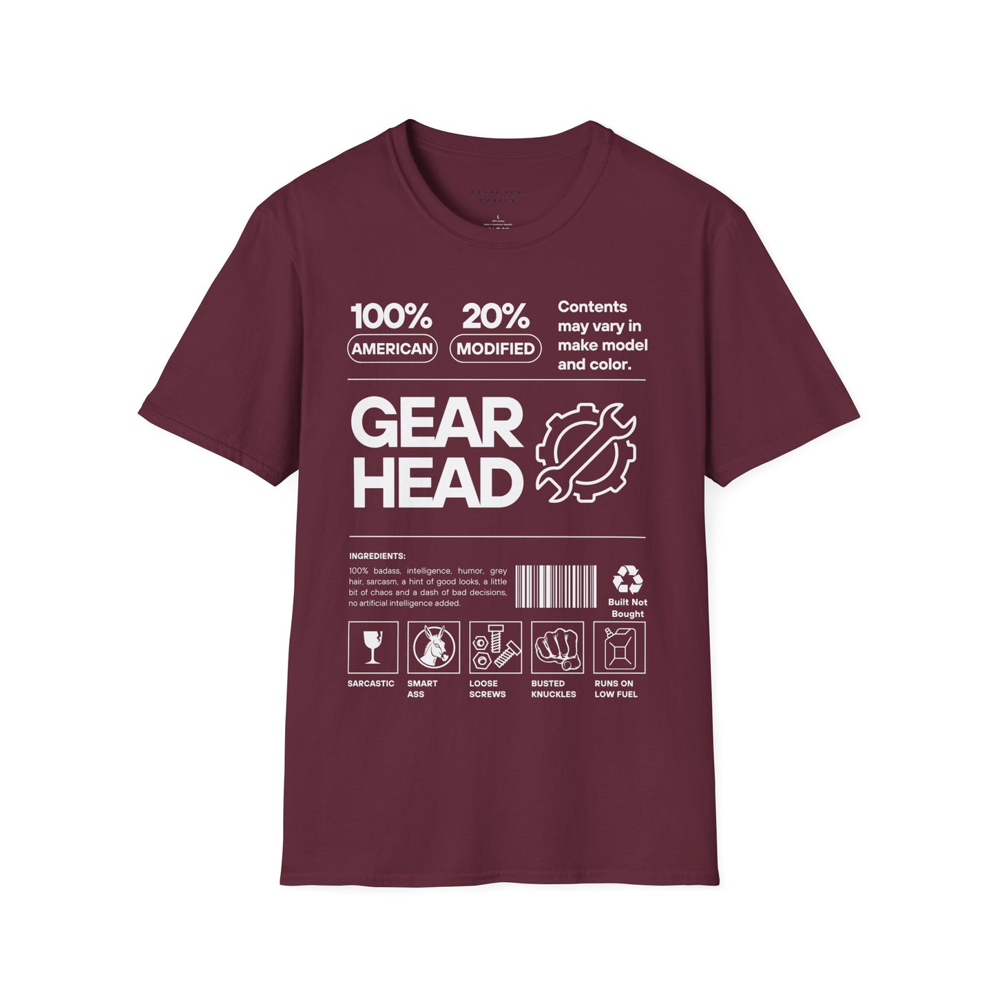 GEARHEAD 100% Unisex Shirt