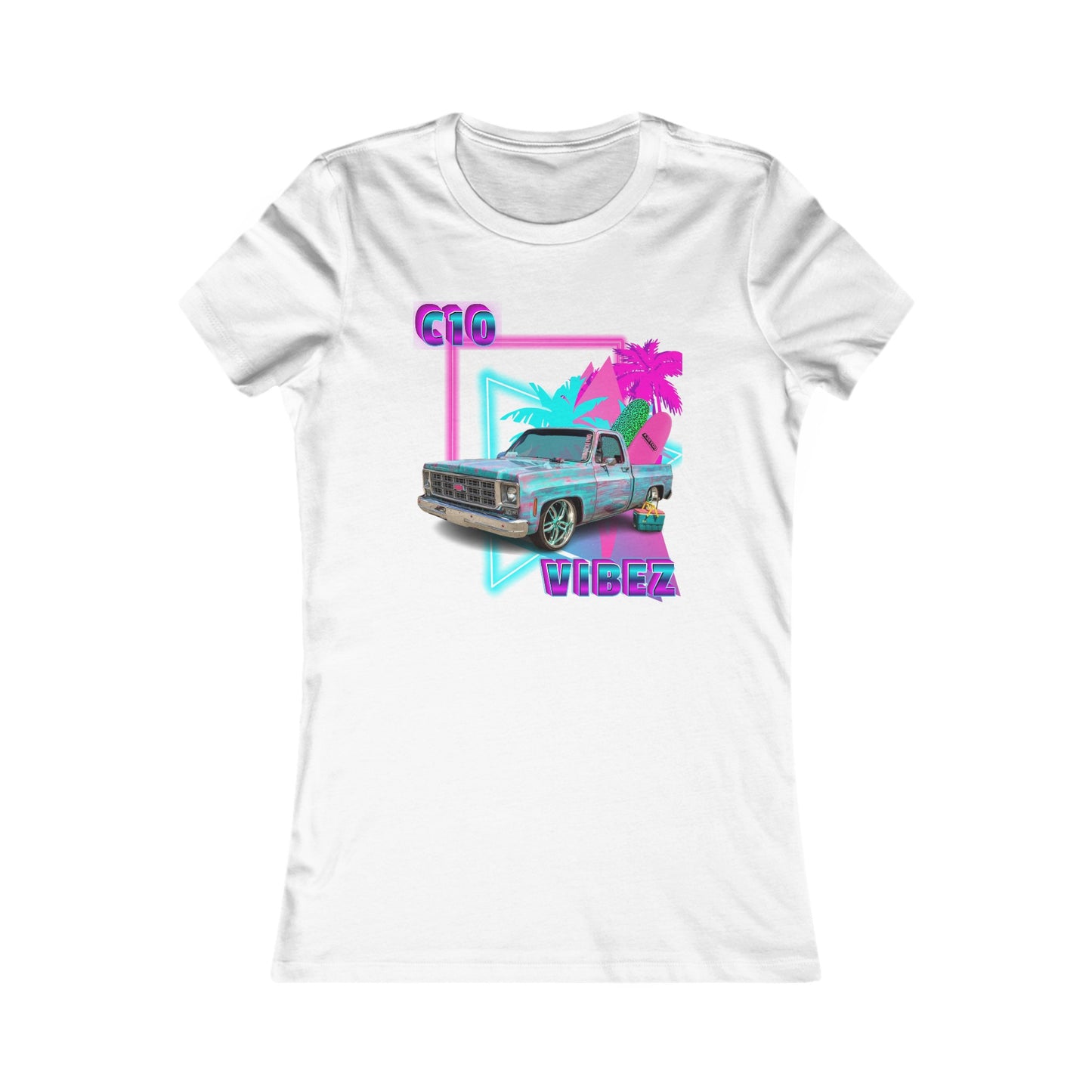 SQUAREBARBIE RETRO VIBEZ Women's Tee