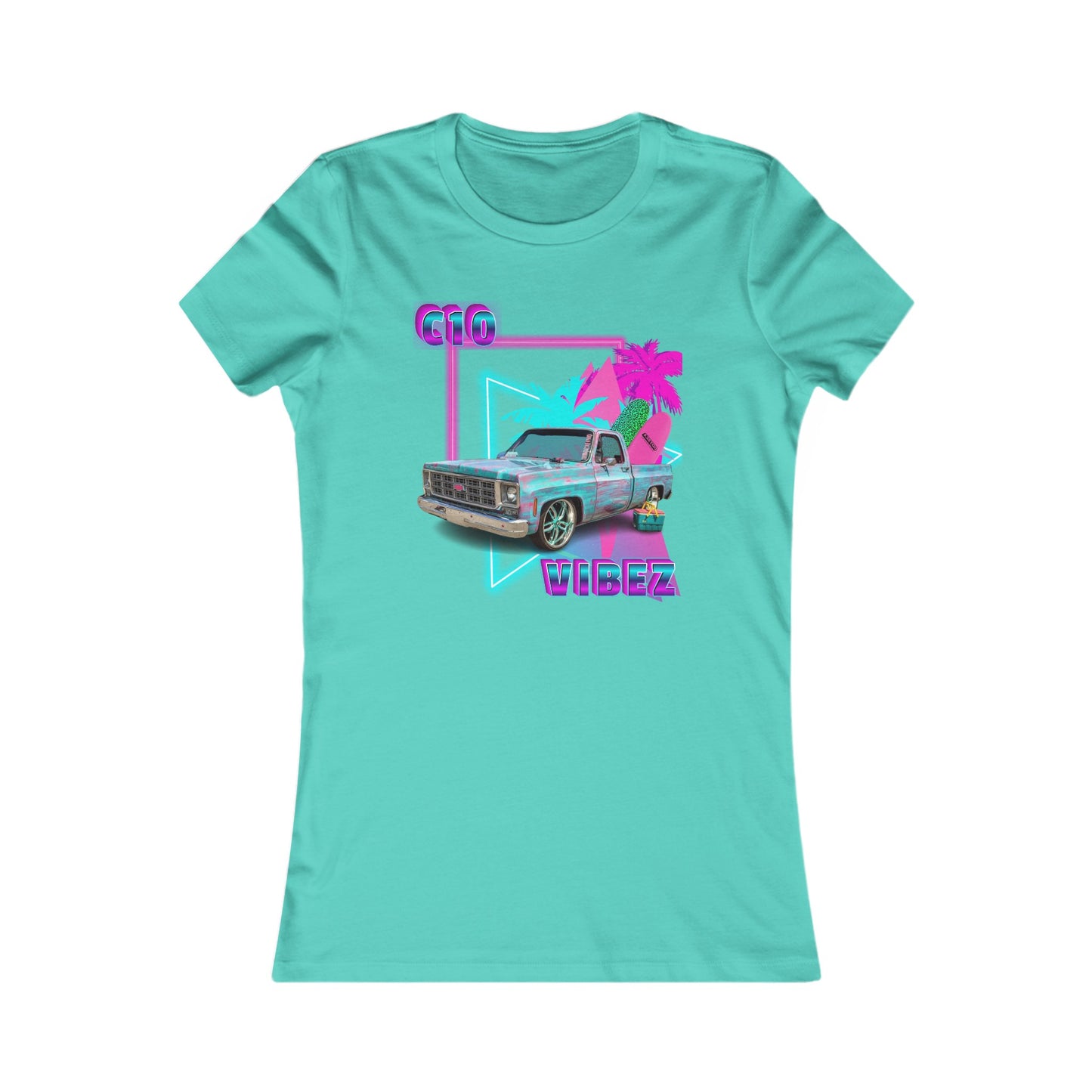 SQUAREBARBIE RETRO VIBEZ Women's Tee