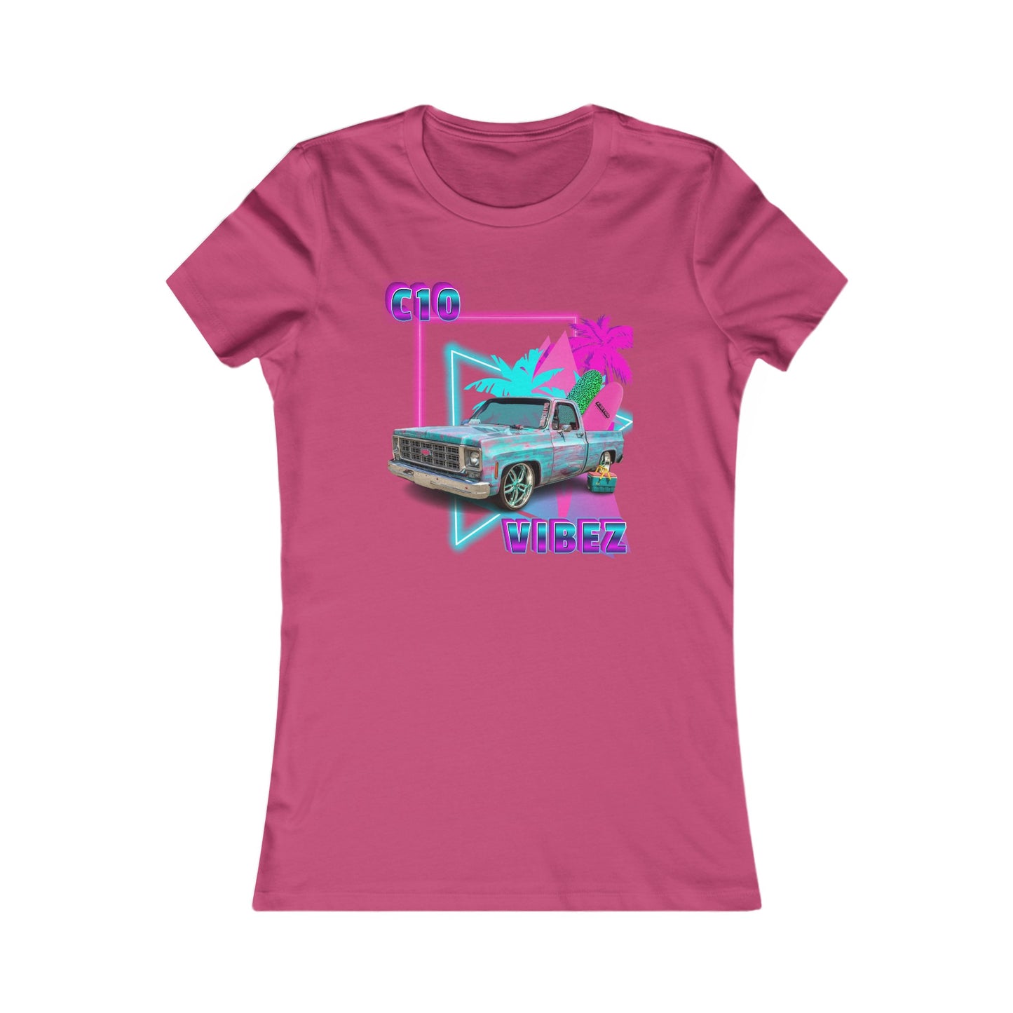 SQUAREBARBIE RETRO VIBEZ Women's Tee