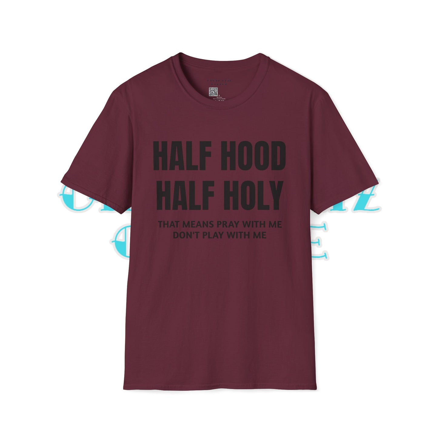 HALF HOOD HALF HOLY Unisex T-Shirt SALE