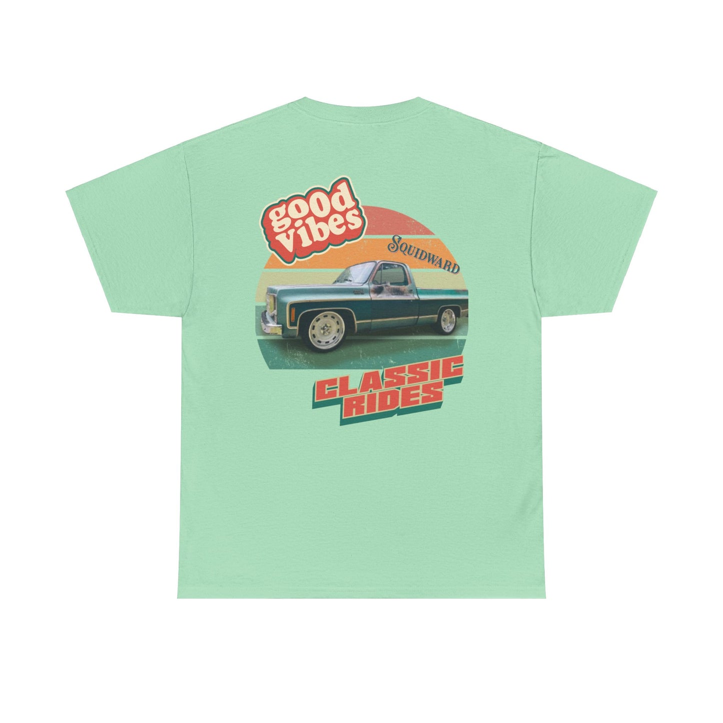 GOOD VIBES SQUIDWARD Unisex Cotton Tee