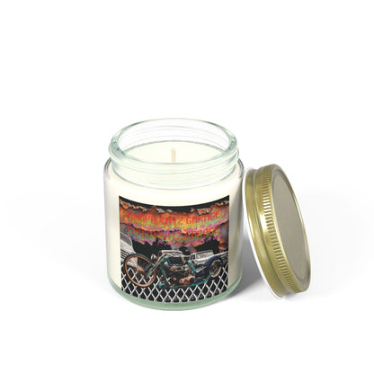 CRG El Ratta Scented Candles, Coconut Apricot Wax (4oz OR 9oz)