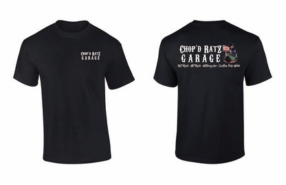 The OG ChopD Ratz Garage Unisex Short Sleeve Shirt