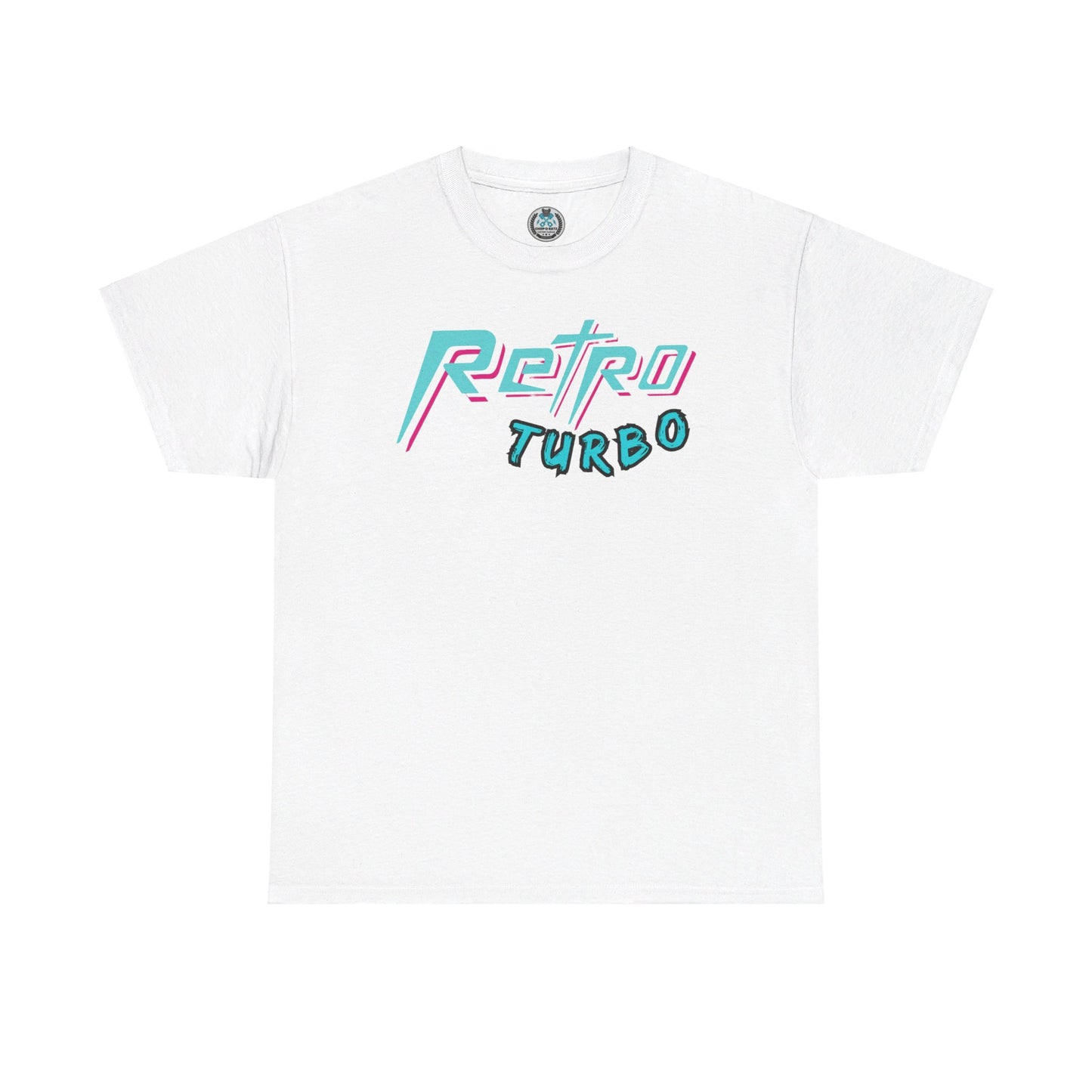 RETRO TURBO *BLACK* Unisex Heavy Cotton Tee