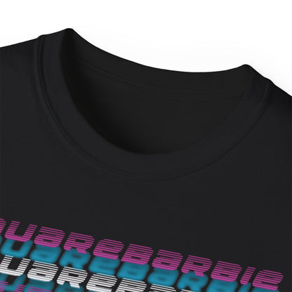 SQUAREBARBIE RETRO VIBEZ Unisex Ultra Soft Fit Cotton Tee