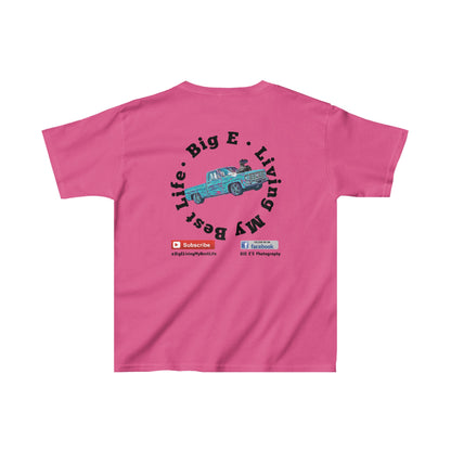 BIG E LIVING MY BEST LIFE Kids Youth Cotton T-Shirt