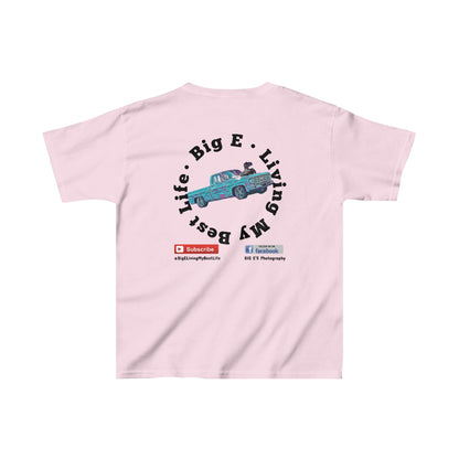 BIG E LIVING MY BEST LIFE Kids Youth Cotton T-Shirt