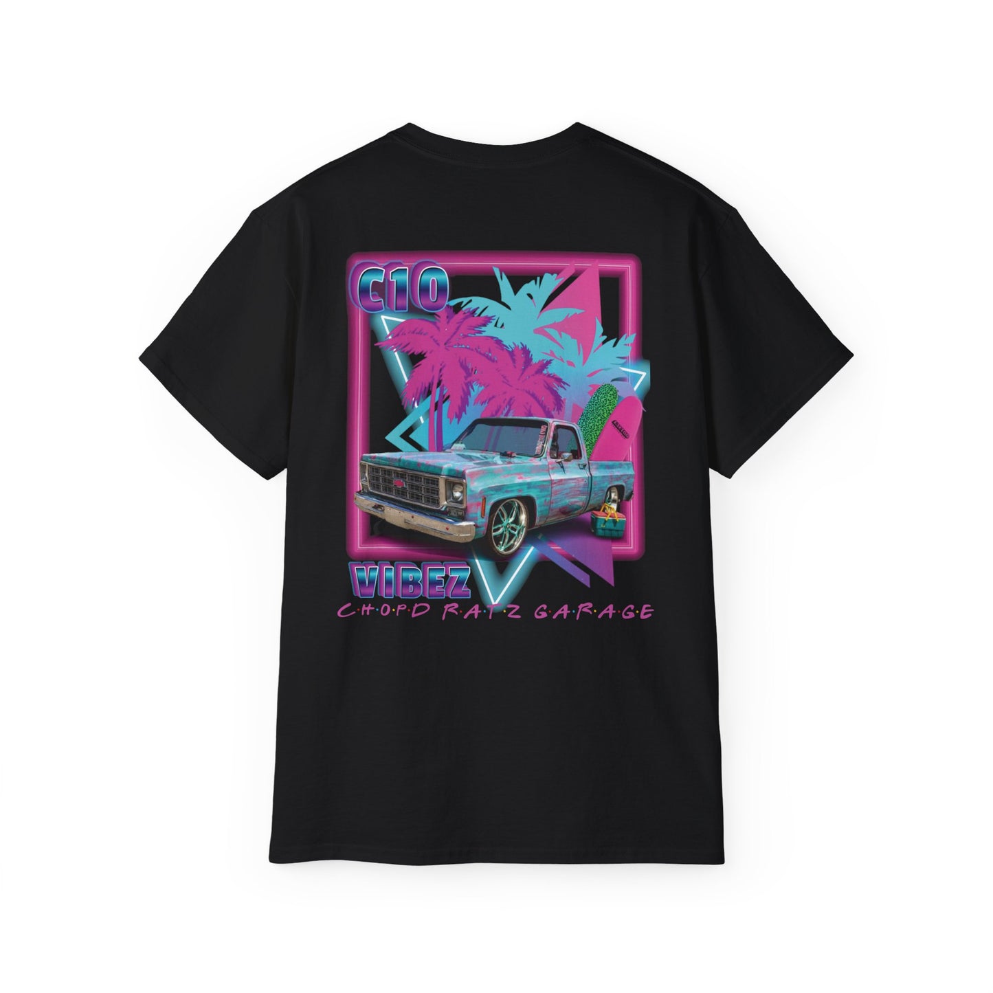 SQUAREBARBIE RETRO VIBEZ Unisex Ultra Soft Fit Cotton Tee