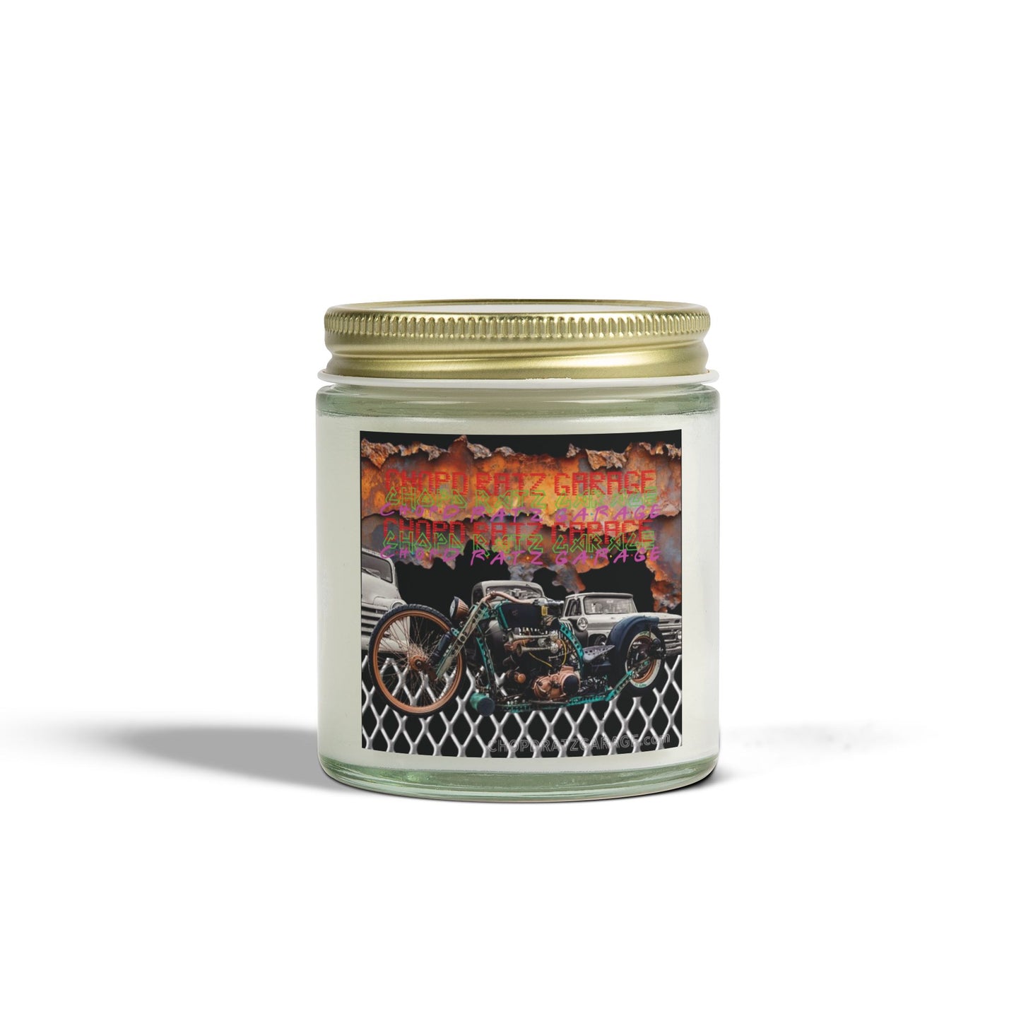 CRG El Ratta Scented Candles, Coconut Apricot Wax (4oz OR 9oz)