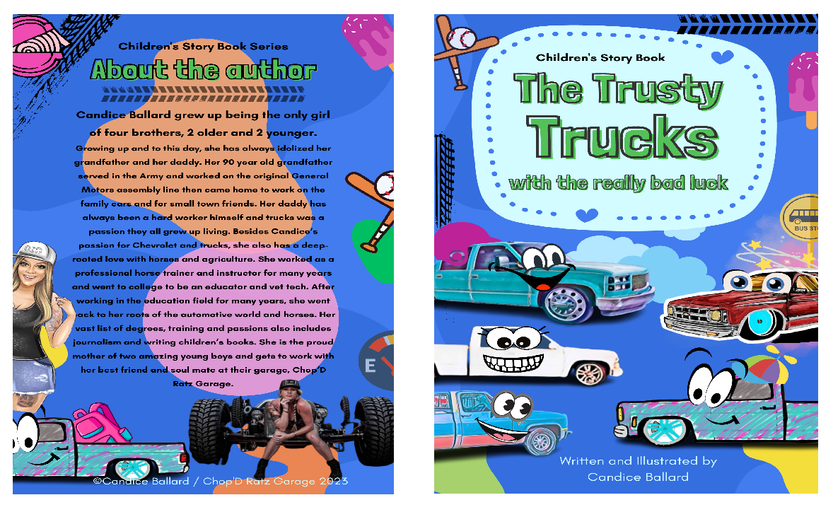 The Trusty Trucks Children's Book