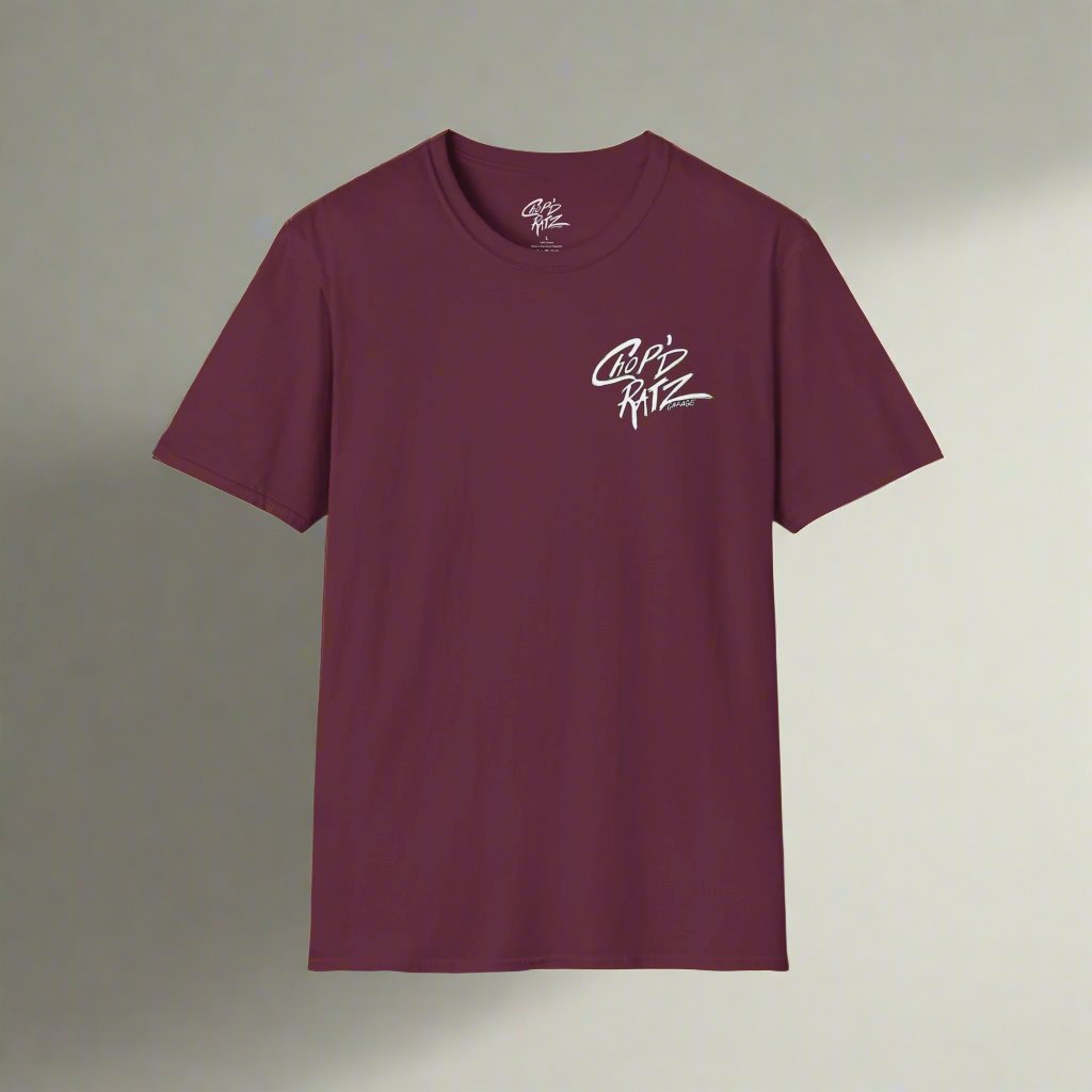 CRG Logo Unisex Shirt in MAROON front1