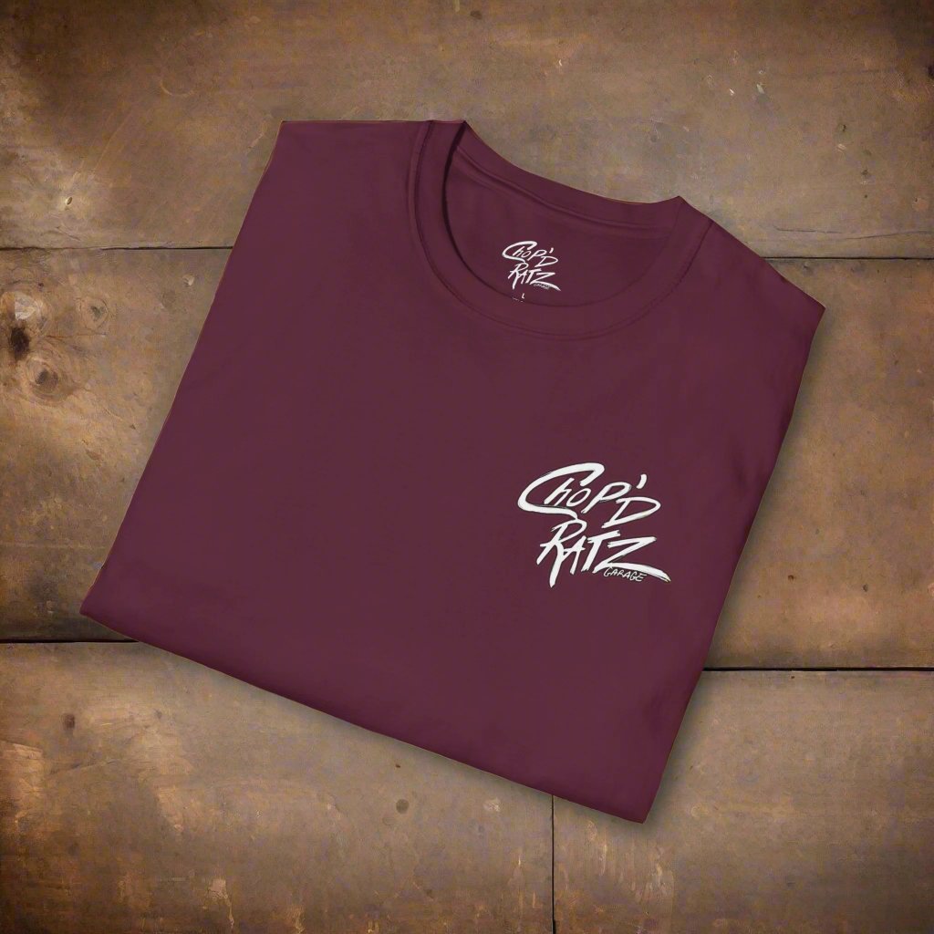 CRG Logo Unisex Shirt in Maroon front