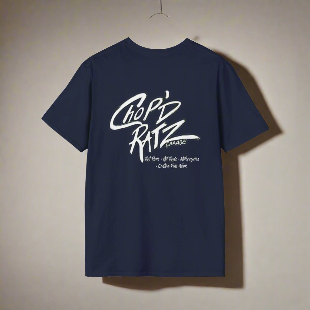 CRG Logo Unisex Shirt in NAVY front1