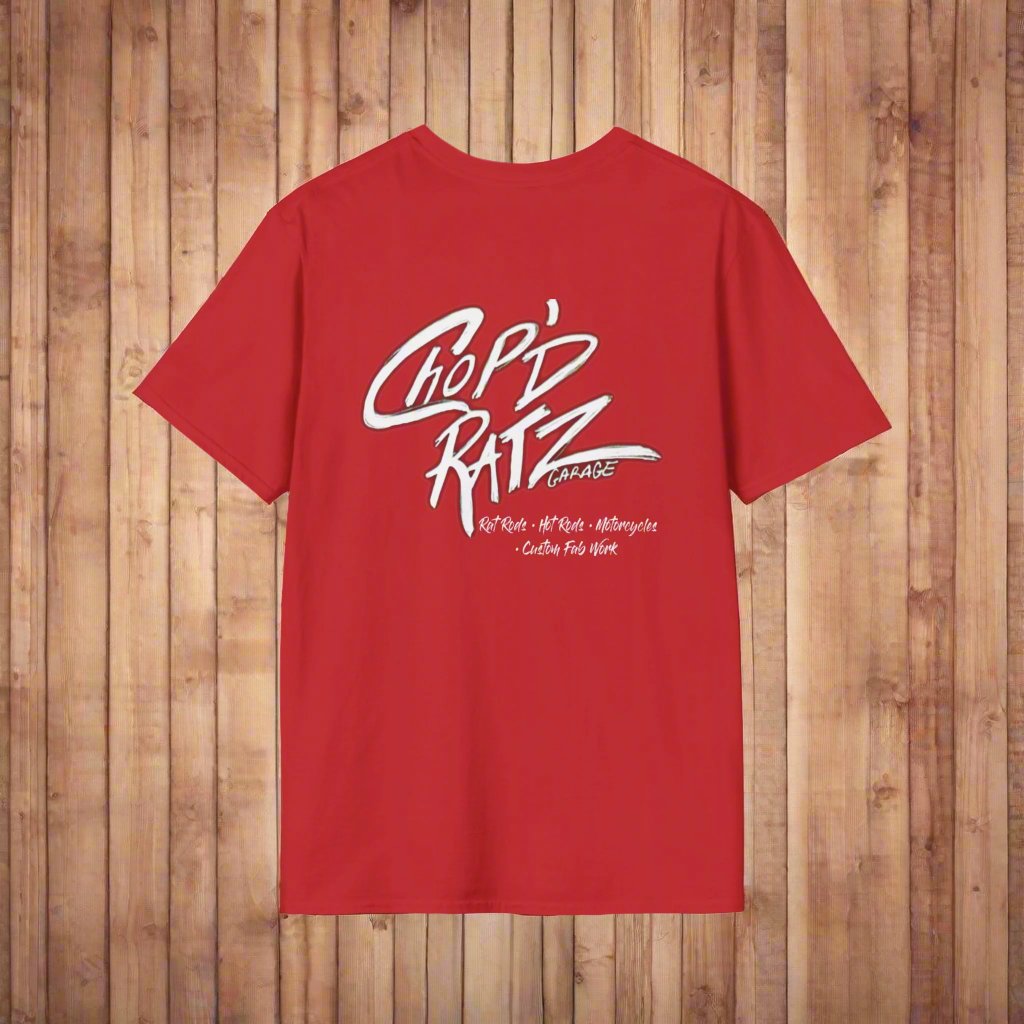 CRG Logo Unisex Shirt in RED front1