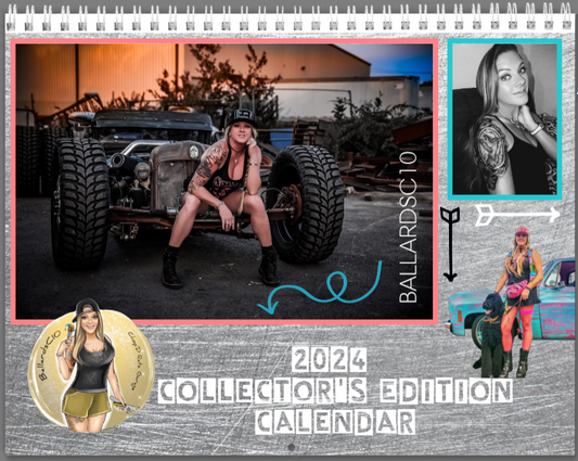 0NLY R0DZ Candice Calendar - Chop'D Ratz Garage