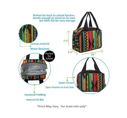 Tribal Insulated Lunch Bag