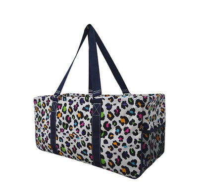 Poppin' Cheetah Large Tote